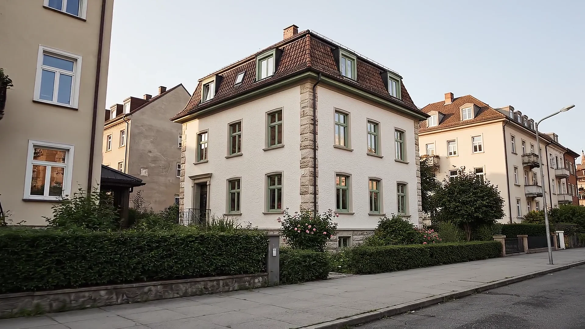 Illustrative Architekturvisualisierung für Cotta