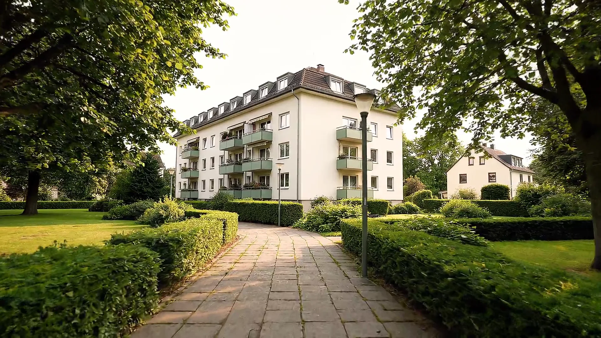 Illustrative Architekturvisualisierung für Seidnitz