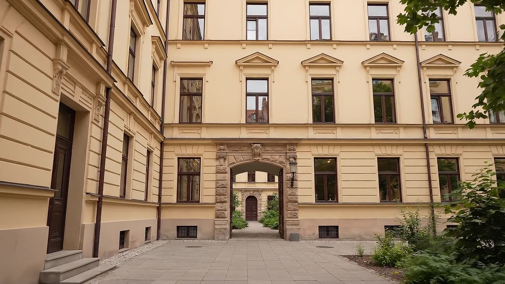 Illustrative Architekturvisualisierung für Pieschen