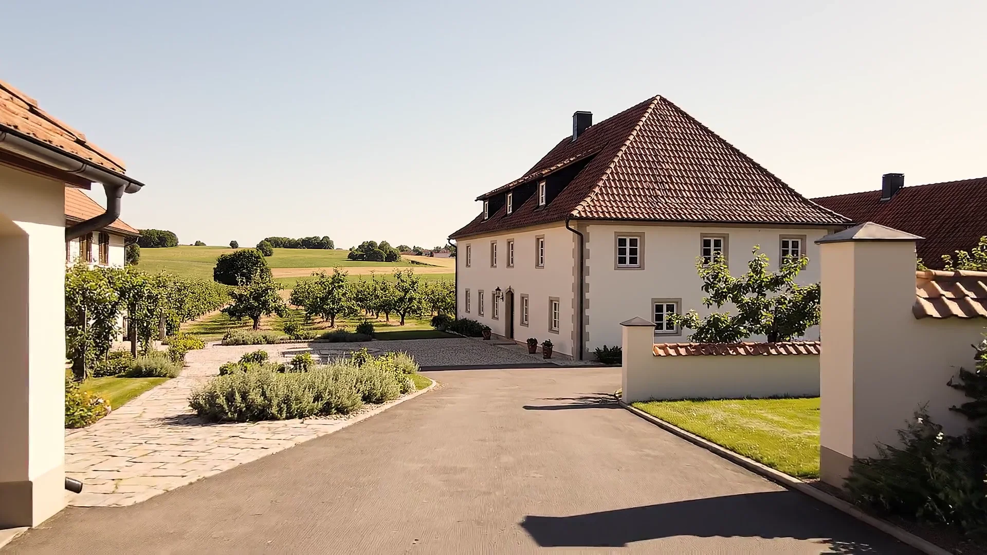 Illustrative Architekturvisualisierung für Schönfeld-Weißig