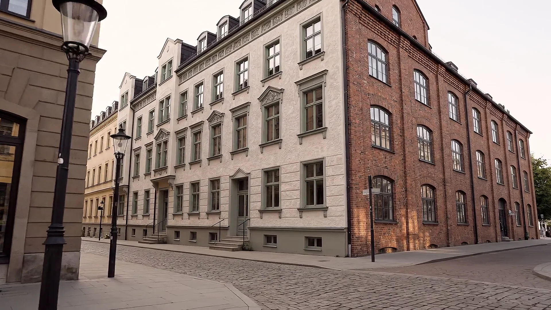 Illustrative Architekturvisualisierung für Friedrichstadt