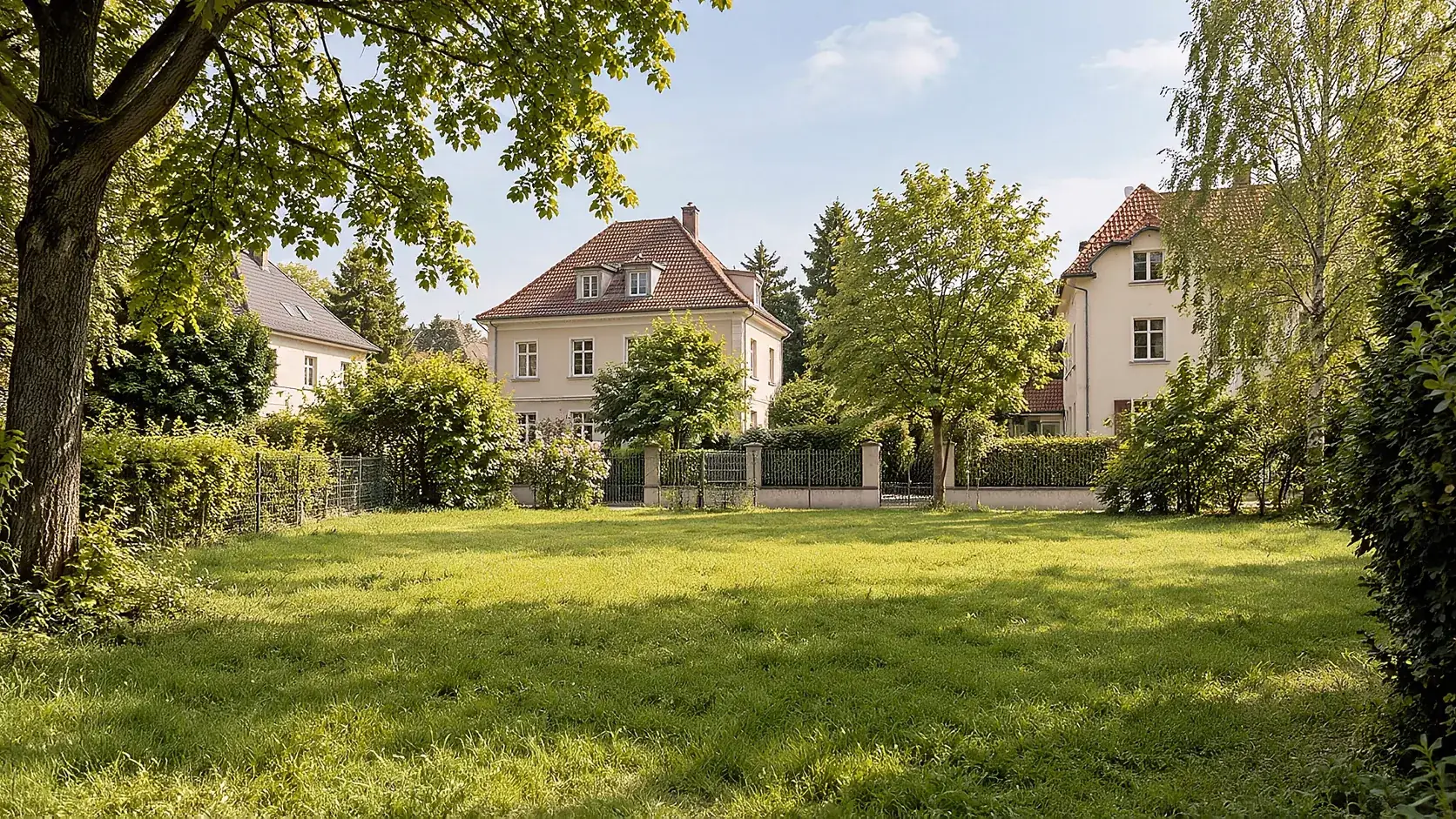 Passende Immobilienimpression zum Verkaufsthema