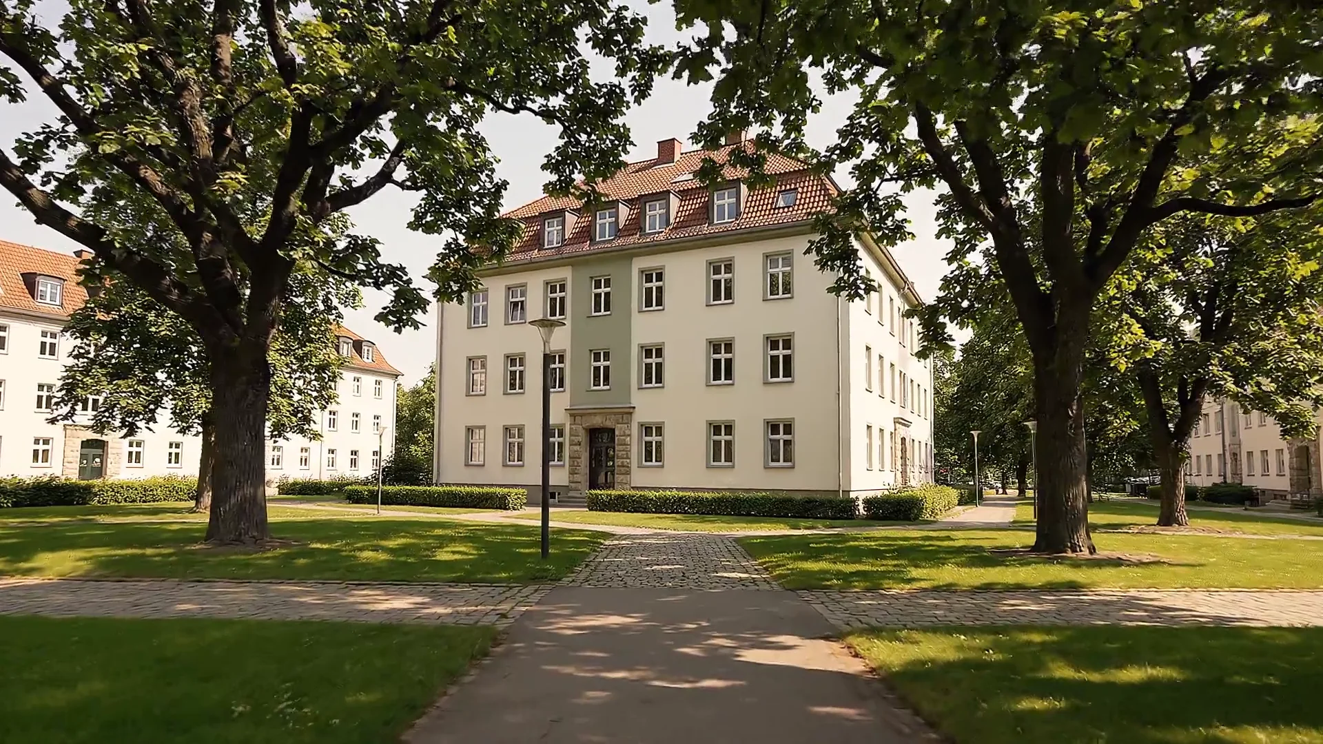 Illustrative Architekturvisualisierung für Gruna