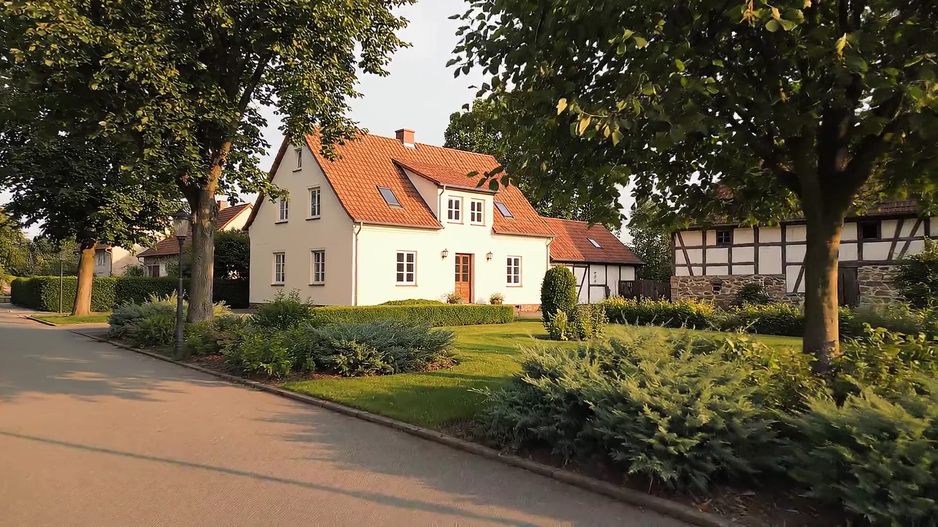Illustrative Architekturvisualisierung für Altfranken