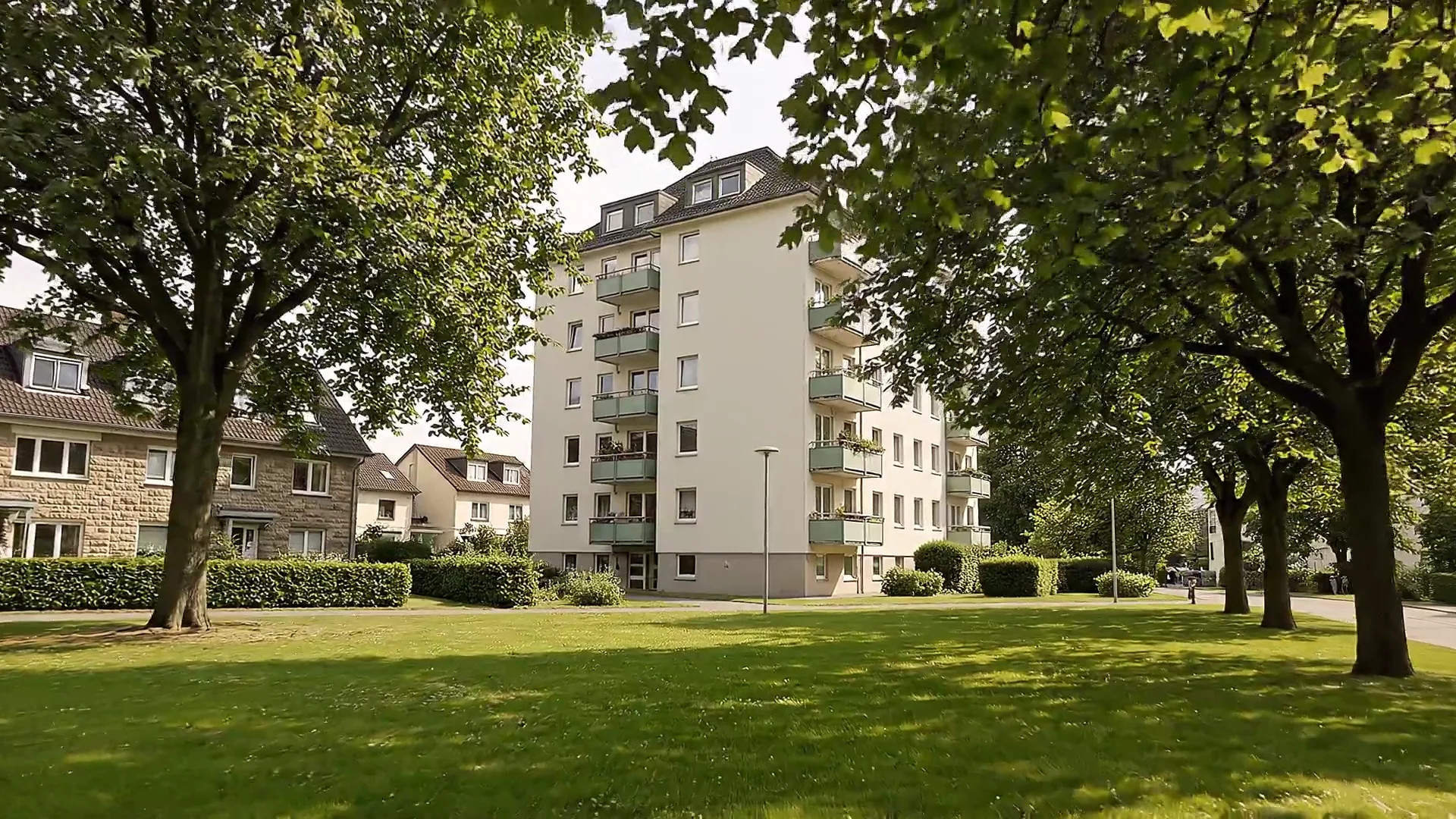 Illustrative Architekturvisualisierung für Reick