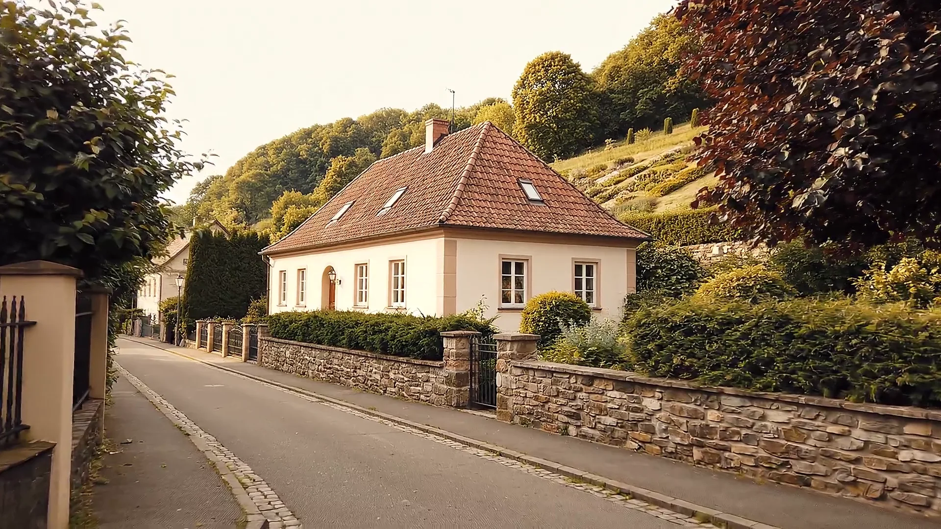 Illustrative Architekturvisualisierung für Cossebaude