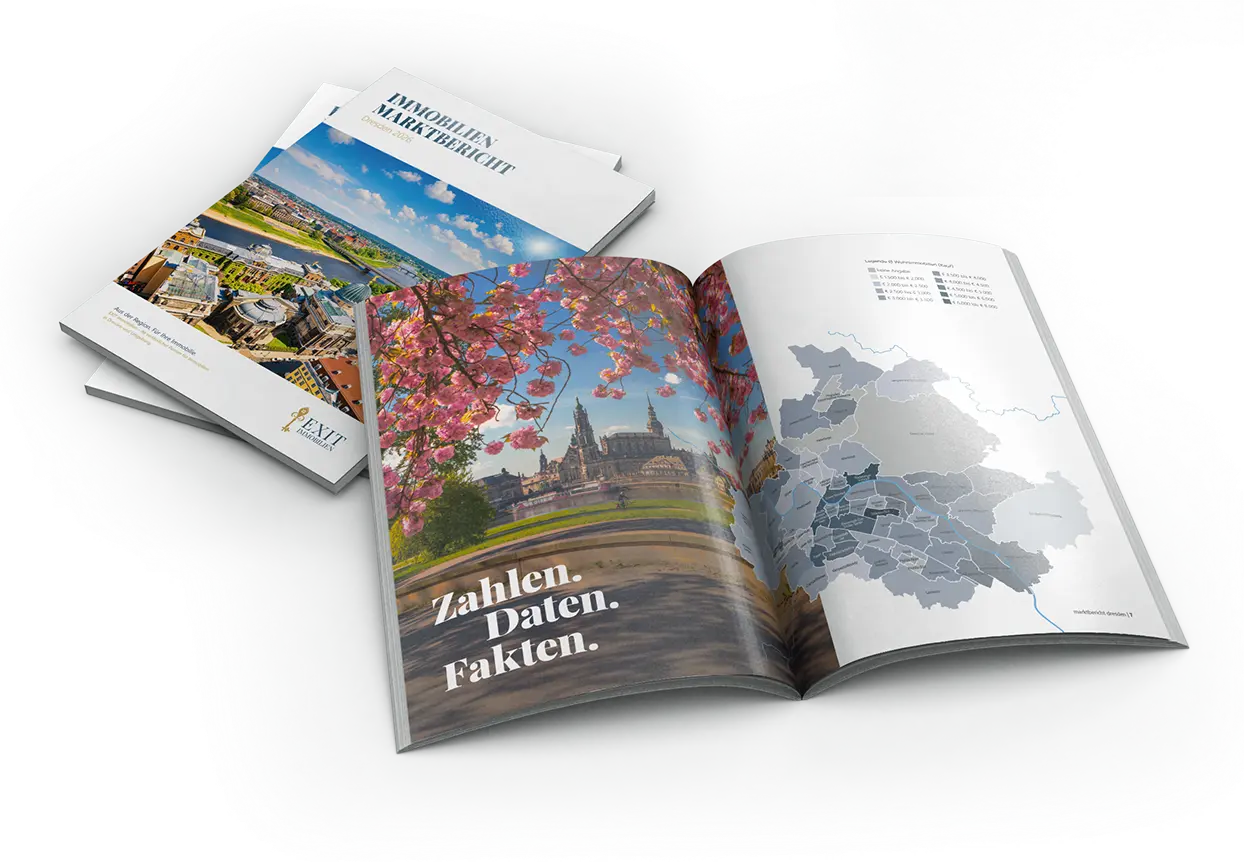 Originalcover des EXIT-Marktberichts Dresden 2026
