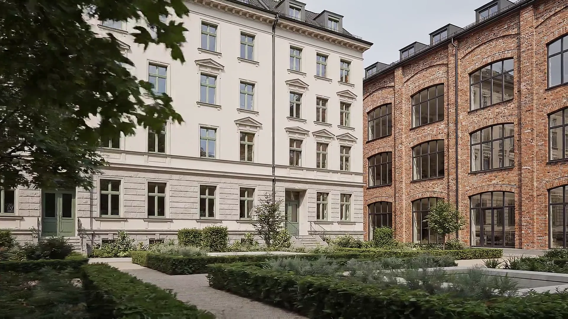 Illustratives Architekturmotiv